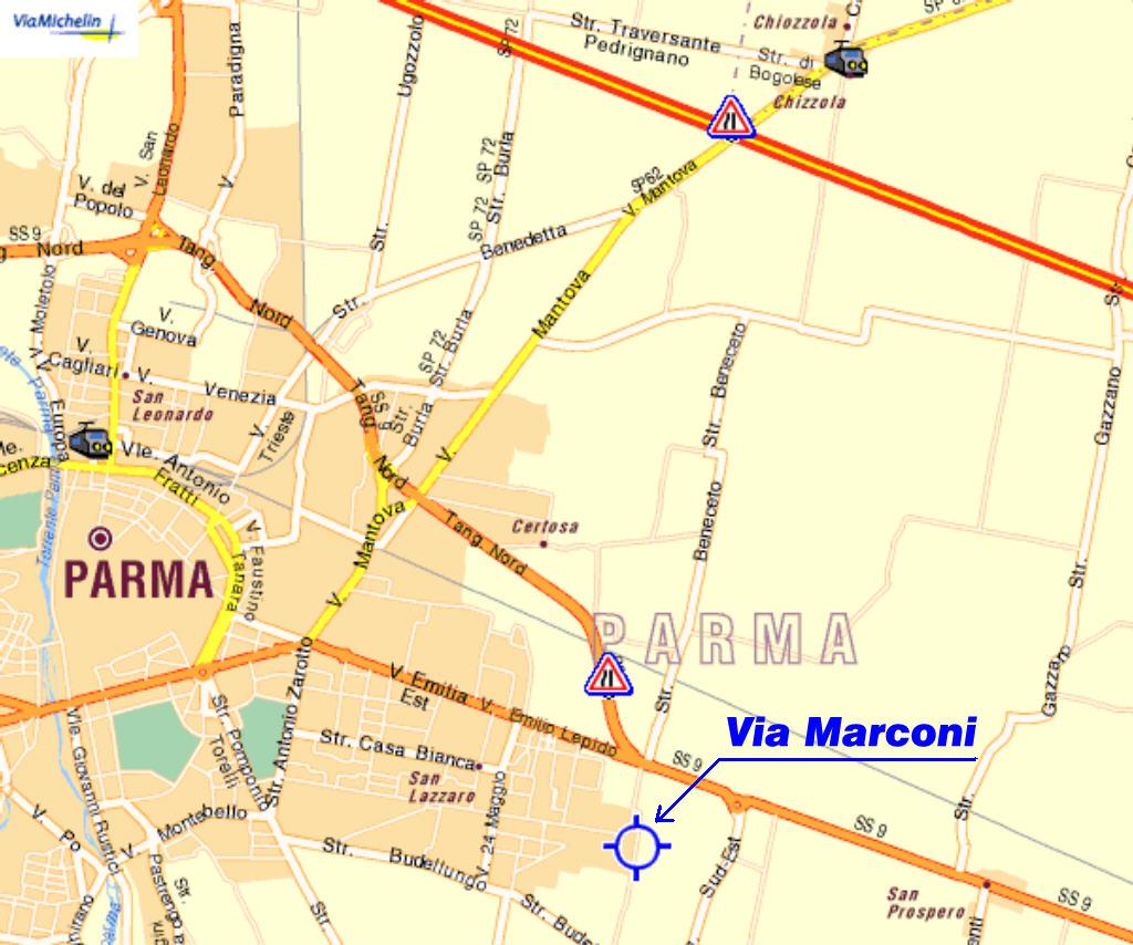 Via Marconi 62 Parma - Italy